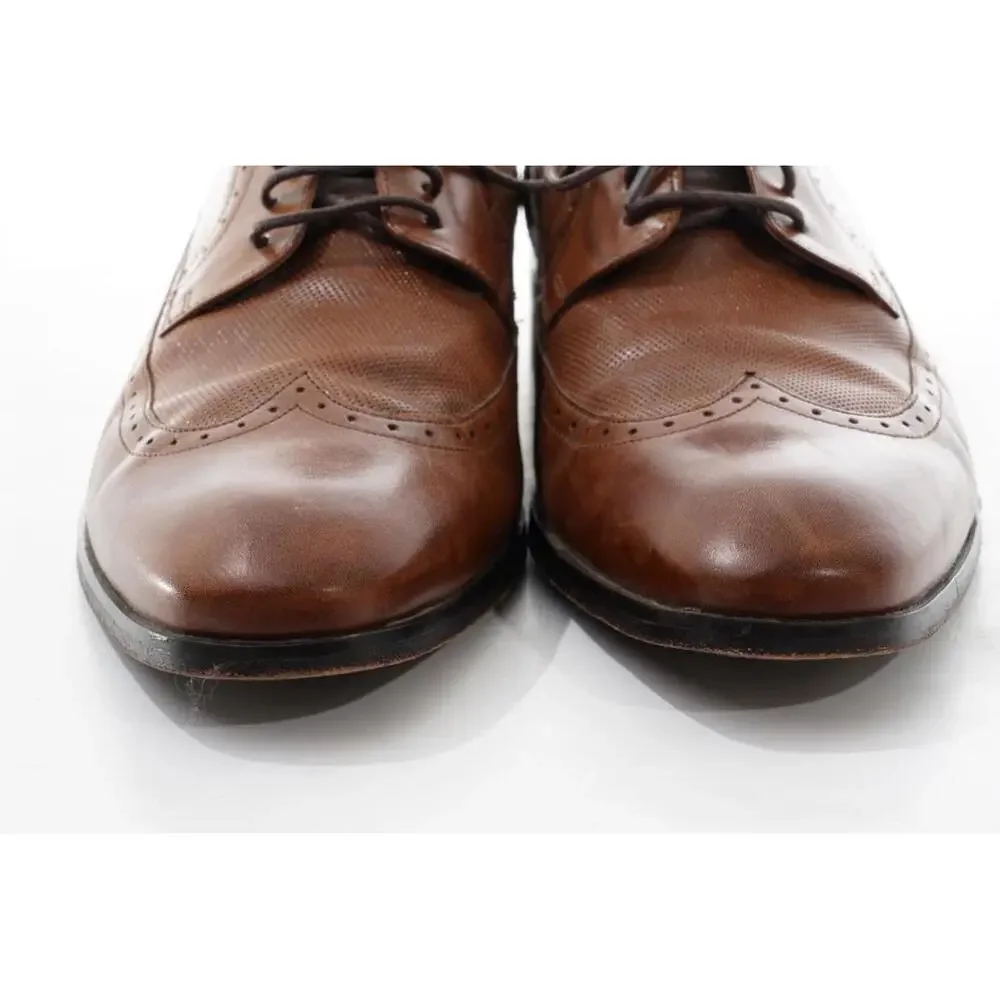 Johnston And Murphy Domani Cap-Toe Oxfords Mens Sz 10 M Shoes